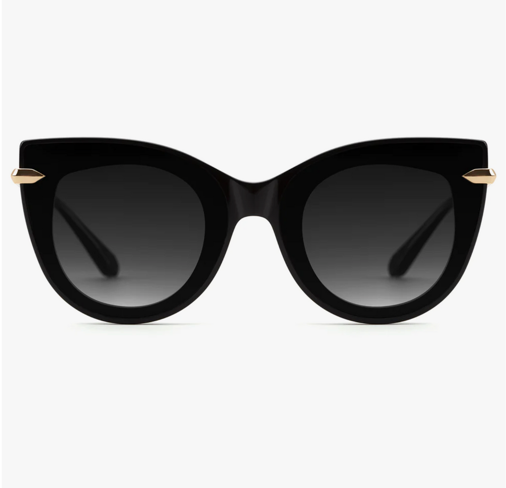 KREWE Laveau Nylon Sunglasses Meet LAVEAU NYLON, a bold cat-eye silhouette. Handcrafted  main image 4