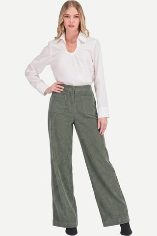 Patch Pocket Pant - Olive
