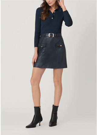 Melinda Dress - Navy