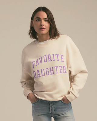 Collegiate Sweatshirt - Gardenia
