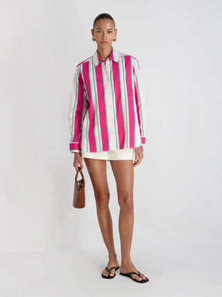 Alexis Pop Havana Stripe Button Down
