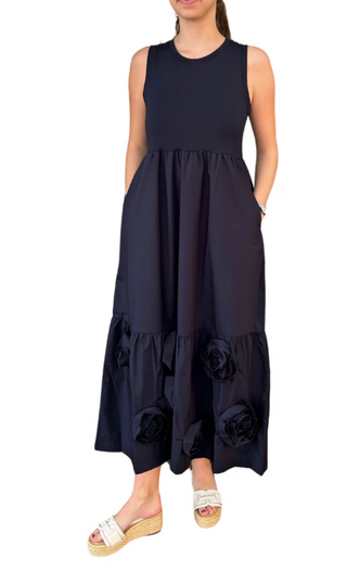 Coming Up Roses Dress - White