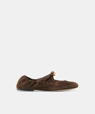 Cornel - Dark Brown Suede