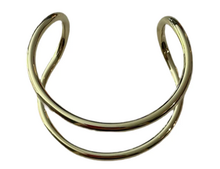 Catasha Cuff - Shiny Gold