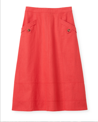 Alice Button Skirt