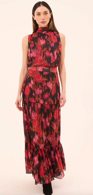 Mavi Skirt - Blur Flora