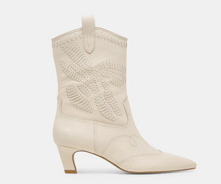 Tavla Boot - Off White Leather
