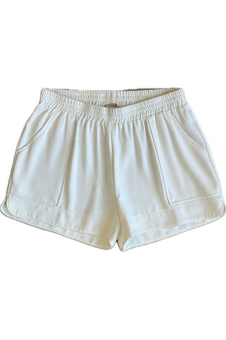 Pull On Short - Ivory