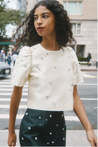 Olivia Top - Ivory