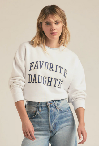 Collegiate Sweatshirt - White