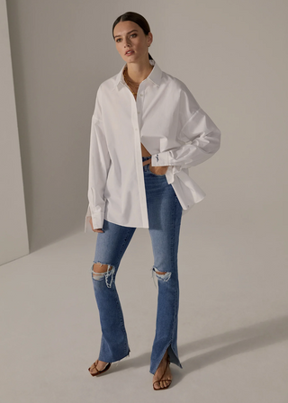 The Ex Boyfriend Shirt - White