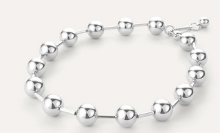 Celeste Mega Necklace High Polish Silver