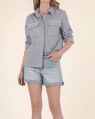 Jane High Rise Short Inset Front Pockets - Charity