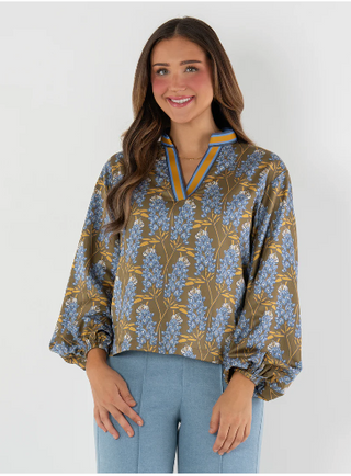 Lolli Top - Bluebonnet