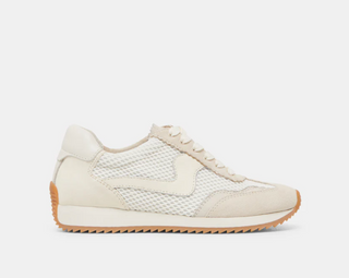 B.NTCD Mesh Sneaker - White Woven Mesh