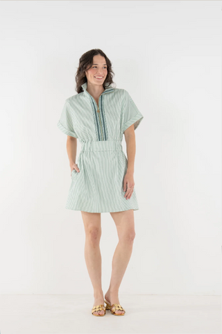 Pullover Dress - Feldspar Stripe