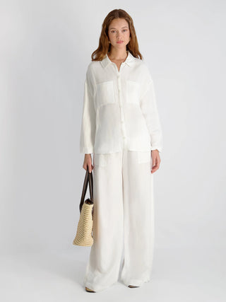 Cooper Linen Wide Leg Pants