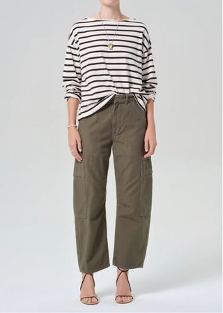 Marcelle Low Slung Cargo - Dogwood