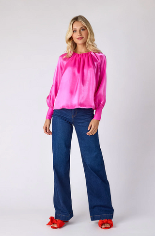 Elizabeth Blouse - Mollie Pink