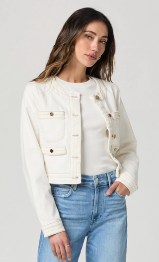 Kiya Jacket - Toasted Ecru