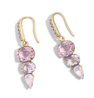 Kennedy Drop Earrings, Pink