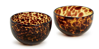 Tortoise Print Tidbit Bowl