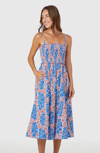 Smocked Dress - Vineyard
