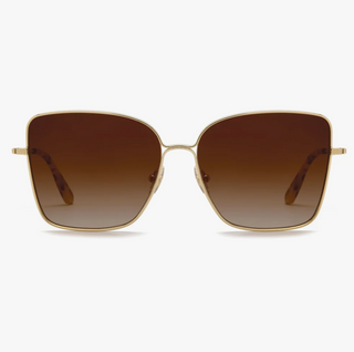 Dolly Sunglasses, 12K + Matte Oyster