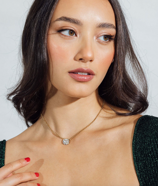 Tati Necklace, Crystal