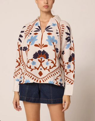 Miranda Blouse - Liliana Print
