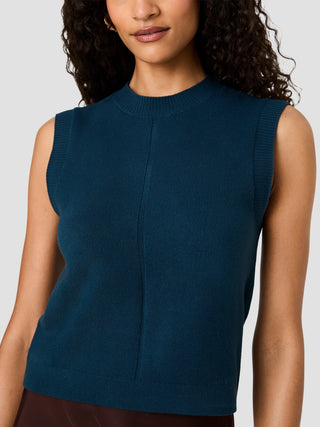Babysoft Crewneck Sleeveless Top
