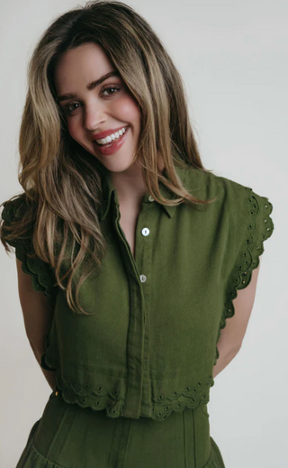 Summer Top - Olive