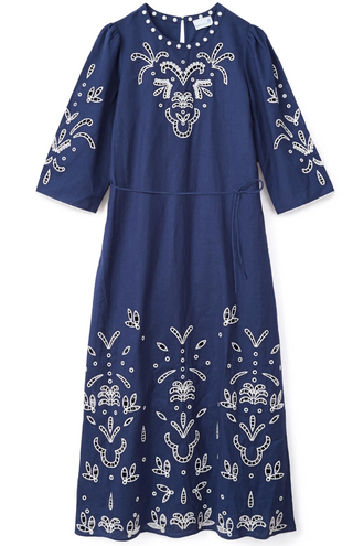 Athena Maxi Dress - Indigo
