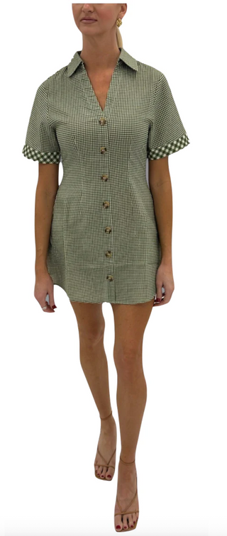 Drew Dress - Hunter Plaid