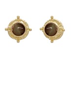 Antique Cats Eye Earrings