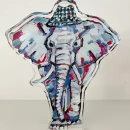 Acrylic Shelfie - Small - Alabama Elephant