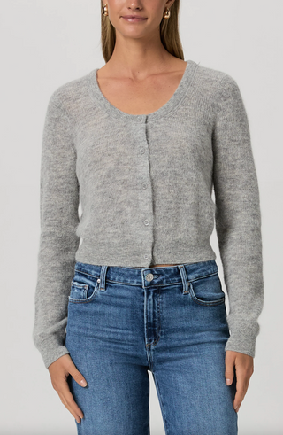 Fortuna Cardigan - Heather Grey