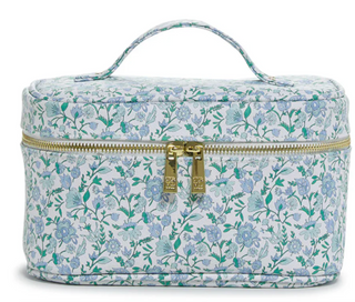 Train2 Cosmetic Case -Hamptons Floral/Chambray/Pinstripe