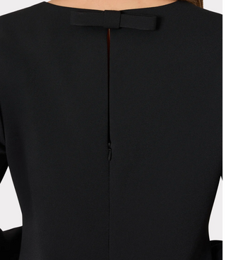 Audrey Crepe Mini Dress