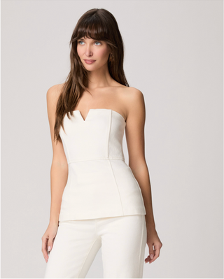 Fiana Top - Tonal Ecru