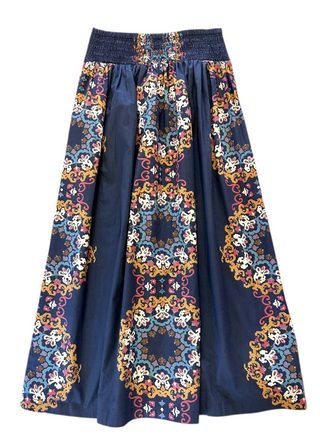 Esmeralda Ankle Skirt - Venezia Blue