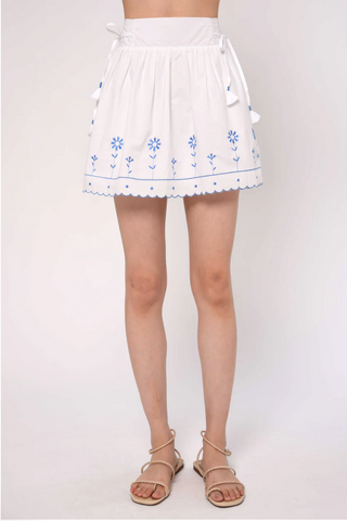 Bessie Skirt - Margaret Embroidery
