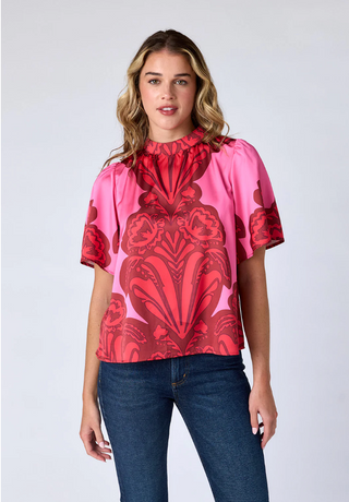Loucia Top - Grand Floral