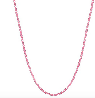 Pipa Chain, Painted Pink