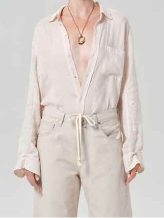 Kayla Shrunken - Pale Stone