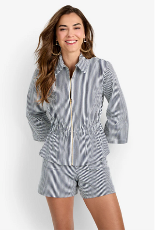 Rafferty Jacket - Ink/White Wash