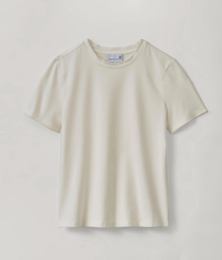 Dylan Crewneck Tee - Optic White