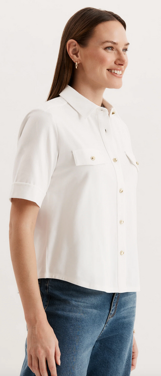 Classic Club Shirt - White