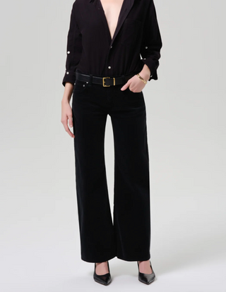 Nora Trouser Corduroy - Charcoal