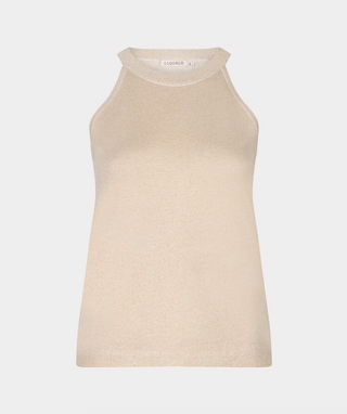 Halter Top Lurex - Sand